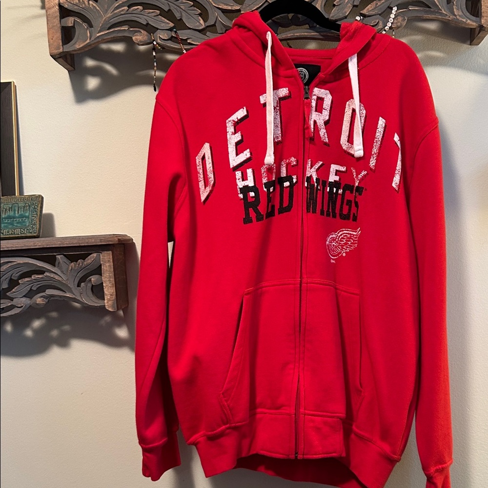 Red Detroit Red Wings Hoodie